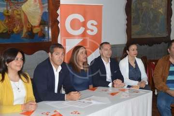 Presentación de la candidatura de CS de Telde (Foto TA)